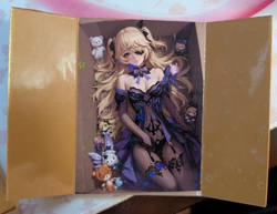 Fischl Genshin EP-11 Waifu in Box Goddess Story No Doubt Getting Wet Card Waifu - Image 1