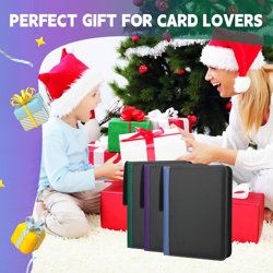 9 Pockets Trading Card Binder with Sleeves Card Organizer, 900 Double Sided Pock - Image 5