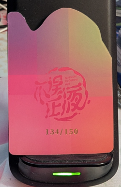 Fu Xuan YTR-10 #134/150 Acrylic Goddess Story No Doubt Getting Wet Card Waifu - Image 2