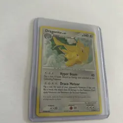 Dragonite LV 61 Holo Rare 2/146 Legends Awakened Pokemon Card 2008 Vintage - Image 3