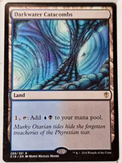Darkwater Catacombs - Commander: 2016 - Magic the Gathering MTG Nice! - Image 1