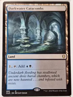 Darkwater Catacombs - Commander: Legends - Magic the Gathering MTG Nice! - Image 1