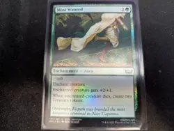 MTG Magic the Gathering FOIL Most Wanted SNC! - Image 1