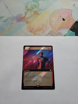 MTG - Delete (Extended Art) (Surge Foil) WHO Foil Rare #0972 - Image 2