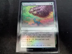 MTG Magic the Gathering FOIL Monstrous Step IKO! - Image 1