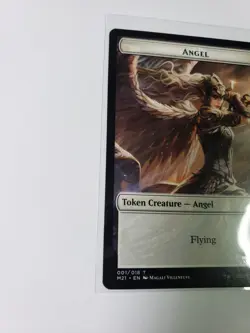 1x Angel Token (001/018) MTG Core Set 2021 (M21) NM Magic Regular - Image 2
