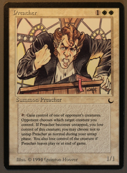 Preacher - MTG - The Dark - Magic: The Gathering - Image 1