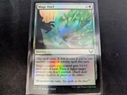 MTG Magic the Gathering FOIL Mage Duel STX! - Image 1