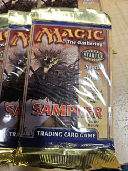 Magic the Gathering Sampler Booster Pack Lot of 9 Rare WOC MTG - Image 2