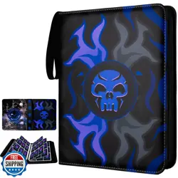 9 Pocket Card Binder for MTG/YGO/PTCG/Game Cards, Holds 900 Cards,Premium Car - Image 1