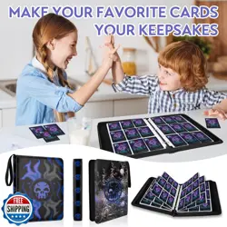 9 Pocket Card Binder for MTG/YGO/PTCG/Game Cards, Holds 900 Cards,Premium Car - Image 5