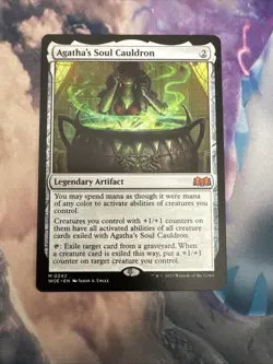 Agatha's Soul Cauldron Wilds of Eldraine MTG Magic The Gathering 0242 - Image 1