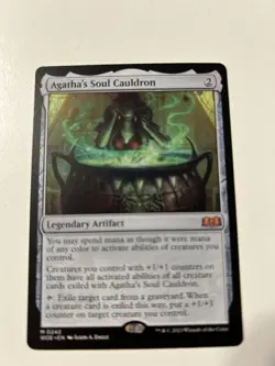 Agatha's Soul Cauldron Wilds of Eldraine MTG Magic The Gathering 0242 - Image 1