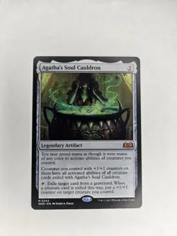 Agatha's Soul Cauldron Wilds of Eldraine MTG Magic The Gathering 0242 - Image 1