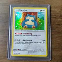 Pokemon Snorlax 158/214 - Unbroken Bonds - Holo Rare - NM - Image 1