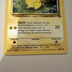 1999 base set Pikachu Jungle 60/64 Regular Unlimited Common Pokemon TCG - Image 3