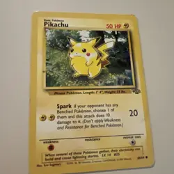 1999 base set Pikachu Jungle 60/64 Regular Unlimited Common Pokemon TCG - Image 5