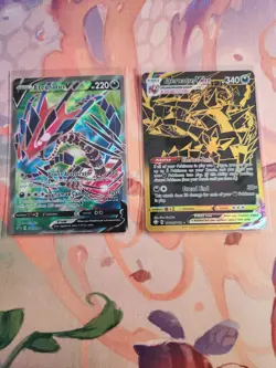 Pokemon TCG Bundle - Eternatus V (Full Art) and Vmax (Shiny Holo Rare) - Image 1