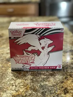 Pokemon TCG Sacrlet & Violet White Flare ETB, Sealed In Hand✅ SHIPS NOW 🚚💨 - Image 1