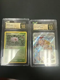 cgc pristine 10 pokemon (2) Slabs - Image 1