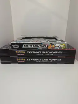 Sealed Pokemon* TCG Garchomp ex Premium Collection BoxAnd B&W poster LOT 3 - Image 3