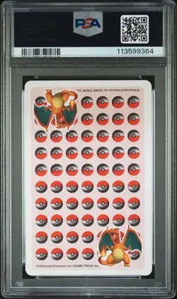 1998 POKEMON STADIUM RED VERSION PLAYING CARDS JOKER EKANS PSA 10 - Image 2