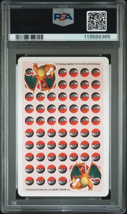 1998 POKEMON STADIUM RED VERSION PLAYING CARDS JOKER ARBOK PSA 10 - Image 2