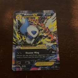 M Absol EX - XY62 Promo - Ultra Rare Holo - Black Star Promo - NM Pokemon Card - Image 1