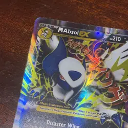 M Absol EX - XY62 Promo - Ultra Rare Holo - Black Star Promo - NM Pokemon Card - Image 2