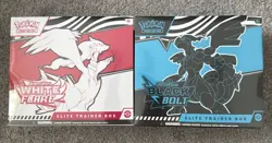 Pokemon TCG: Black Bolt & White Flare Elite Trainer Box ETB Set of 2 Both - NEW - Image 1