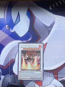 Yugioh Ultra Rare Trident Dragion RGBT-EN043 - Image 1