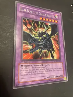 [MP] Yugioh Dark Blade the Dragon Knight RDS-EN035 1st Edition Rare - Image 1