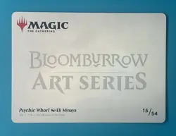 Psychic Whorl Art Card Art Series: Bloomburrow Regular - Image 2