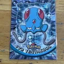 # 72 Tentacool TV Animation Series Pokemon Card Topps 1999 Very Nice - Image 2