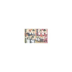 Set of 4 character cards Japanese paper style card “Haikyu!! ×Gokurakuyu Used - Image 2