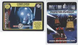 2010 Doctor Who - Monster Invasion Trading Card Game Cyber Chase #69 1i3 - Image 3