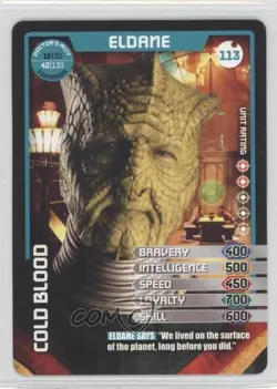 2010 Doctor Who - Monster Invasion Trading Card Game Eldane #113 1i3 - Image 1