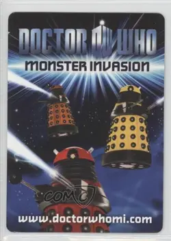 2010 Doctor Who - Monster Invasion Trading Card Game Lord President #10 1i3 - Image 2