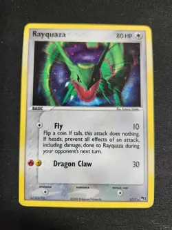 RAYQUAZA - 3/17 - POP SERIES 1 - RARE - POKEMON CARD - Image 1