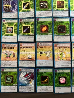 #10 Digimon Cards Lot - Japanese Digital Monster Card Game by Bandai - Rare Bulk - Image 4