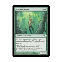 WOTC MtG Mirrodin Viridian Joiner (C) (Foil) EX - Image 1