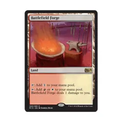 WOTC MTG Magic 2015 Battlefield Forge (R) (Foil) NM - Image 1