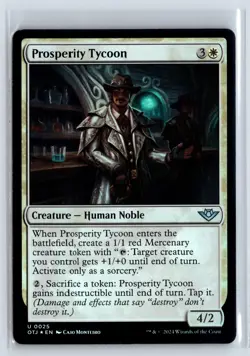 FOIL Prosperity Tycoon Outlaws of Thunder Junction - MTG Magic the Gatherin - Image 1