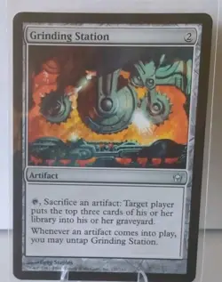 [1x] Grinding Station Slight Play, English Fifth Dawn MTG Magic - Image 1