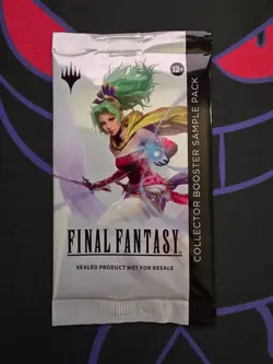 FINAL FANTASY - MTG - Collector Booster Sample Pack - Sealed - Image 1