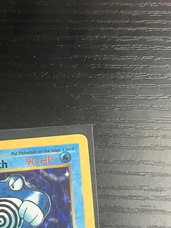 Pokemon TCG Poliwrath 013/102 Base Set (Shadowless) Vintage Holo WOTC 1999 MP - Image 4
