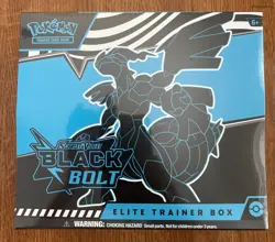 Pokemon Black TCG Bolt Elite Trainer Box ETB - NEW & Sealed IN HAND - Image 1