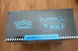 Pokemon Black TCG Bolt Elite Trainer Box ETB - NEW & Sealed IN HAND - Image 2