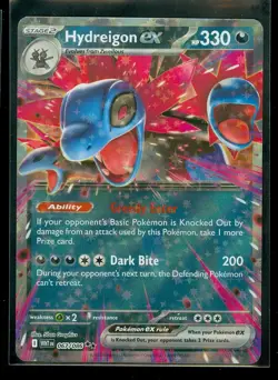 Pokemon HYDREIGON EX 067/086 - White Flare - ULTRA RARE HOLO - MINT - Image 1