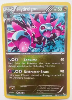 Dragons' Exalted, Set #124, (5) Holo, (53) Reg, 2012 Pokemon Cards, L-Mod Played - Image 5